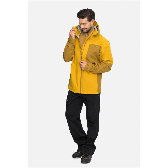 VIKING Numani Man men's jacket, brown and yellow, size L