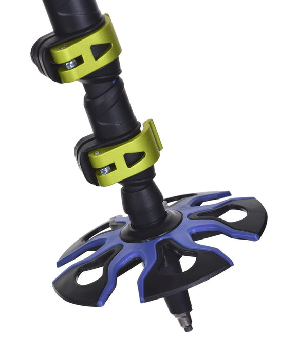 VIKING CARBO LITE TREKKING POLES BLACK/LIME