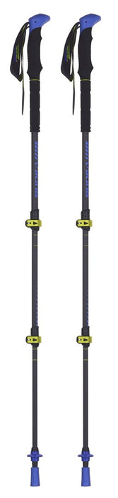 VIKING CARBO LITE TREKKING POLES BLACK/LIME