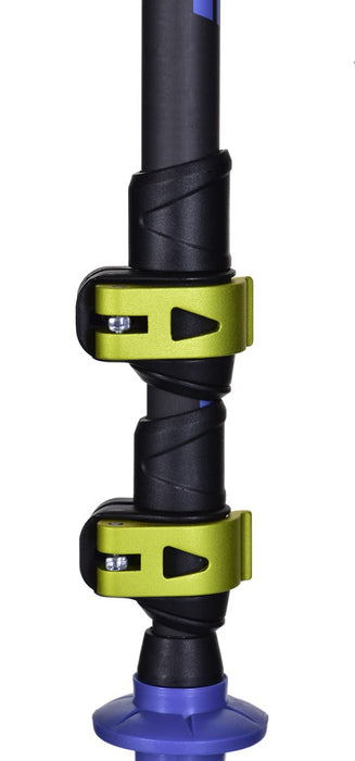VIKING CARBO LITE TREKKING POLES BLACK/LIME