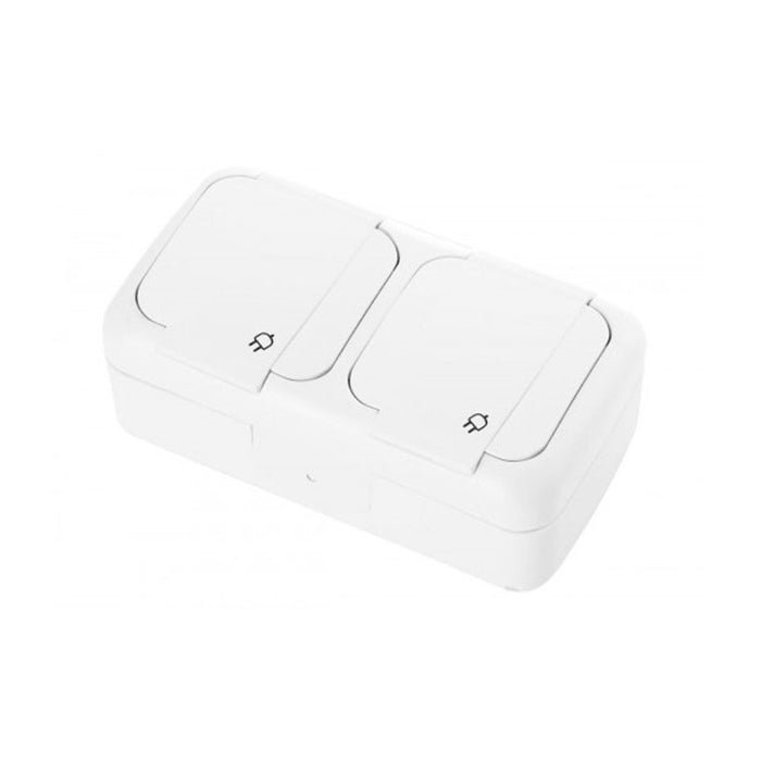 CONTACT DOUBLE IP54 WHITE VIKO BY PANASONIC Palmiye