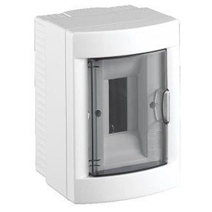 APARTMENT PANEL, SURFACE MOUNTING, 2 MODULES, VIKO BY PANASONIC, WITH TRANSPARENT DOOR