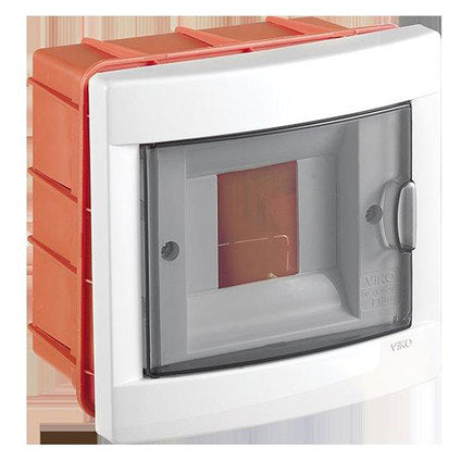 APARTMENT PANEL FOR BUILT-IN 4 MODULES VIKO BY PANASONIC WITH TRANSPARENT DOOR