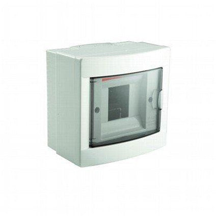 APARTMENT PANEL, SURFACE MOUNTING, 4 MODULES, VIKO BY PANASONIC, WITH TRANSPARENT DOOR