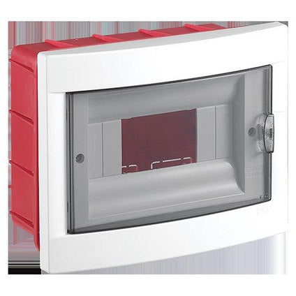 APARTMENT PANEL FOR BUILT-IN 8 MODULES VIKO BY PANASONIC WITH TRANSPARENT DOOR