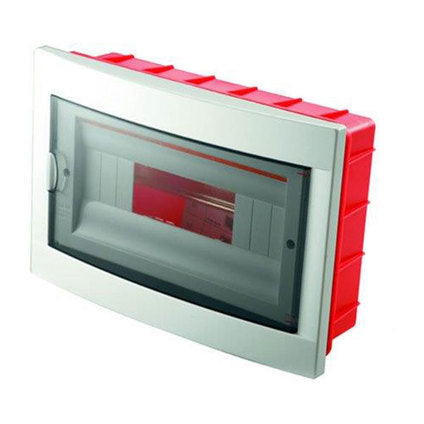 APARTMENT PANEL FOR BUILT-IN 12 MODULES VIKO BY PANASONIC WITH TRANSPARENT DOOR