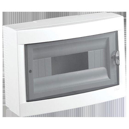 APARTMENT PANEL, SURFACE MOUNTING, 12 MODULES, VIKO BY PANASONIC, WITH TRANSPARENT DOOR