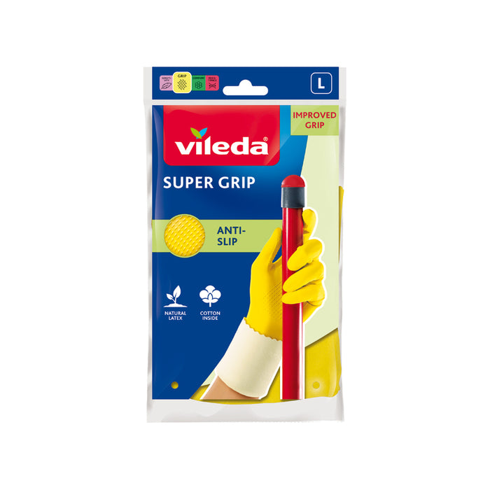 GLOVES SUPER GRIP L VILEDA