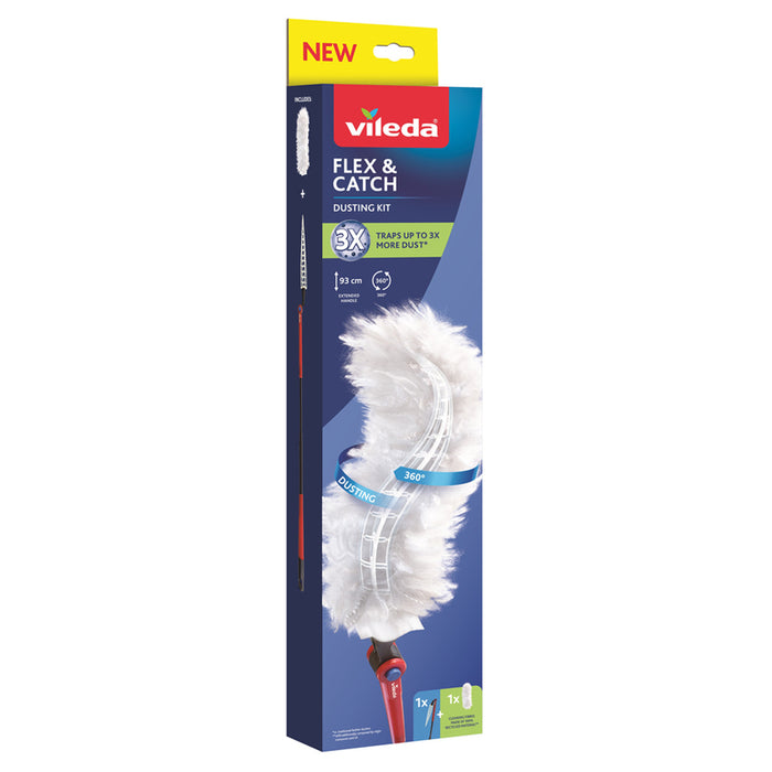 VILEDA FLEX AND CATCH TELESCOPIC DUSTING BRUSH