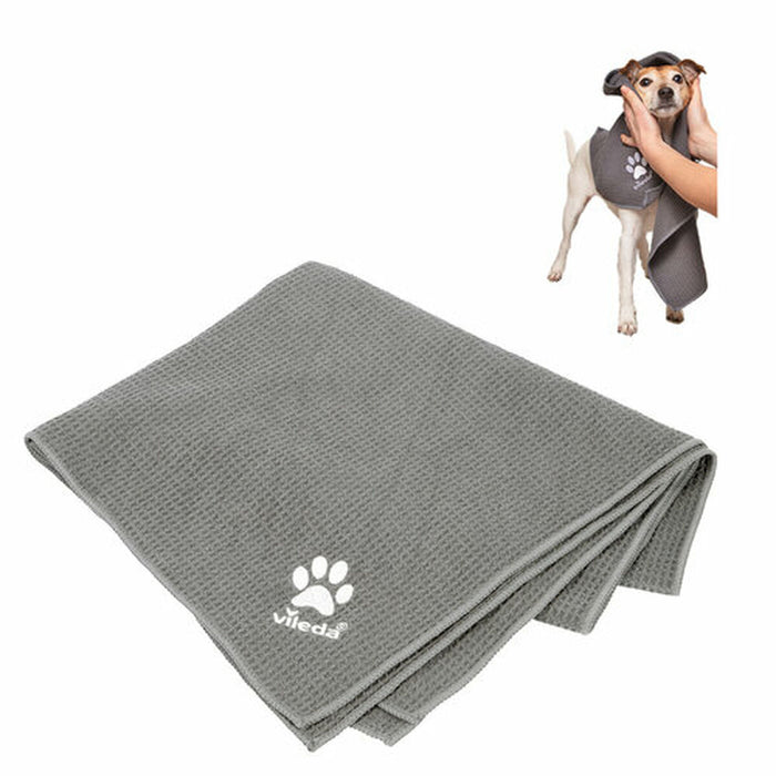 Microfibre Towel Vileda 172650 Grey M 45 x 70 cm