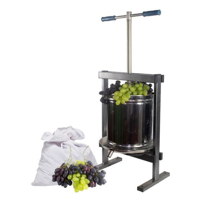 GRAPE PRESS 15L, DOUBLE BATH, 43X40X28CM VILEN 4949