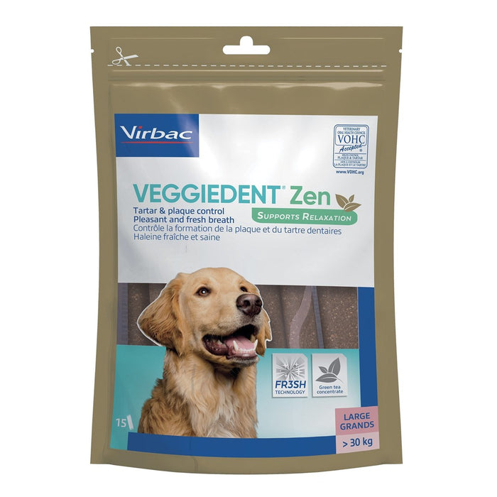 VIBRAC Veggiedent Fresh L - dog treat - 500g