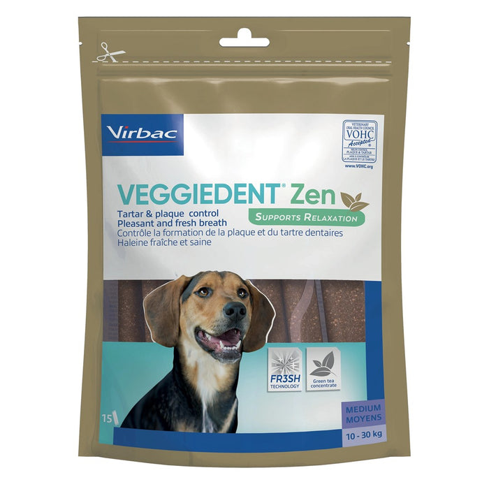 VIRBAC Veggiedent Zen S -dog treat - 114g