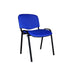 Visitor chair ISO Black blue - Офис столове<<<За офиса<<<ZoraSite