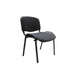 Visitor’s chair ISO Black dark gray - Офис столове<<<За офиса<<<ZoraSite