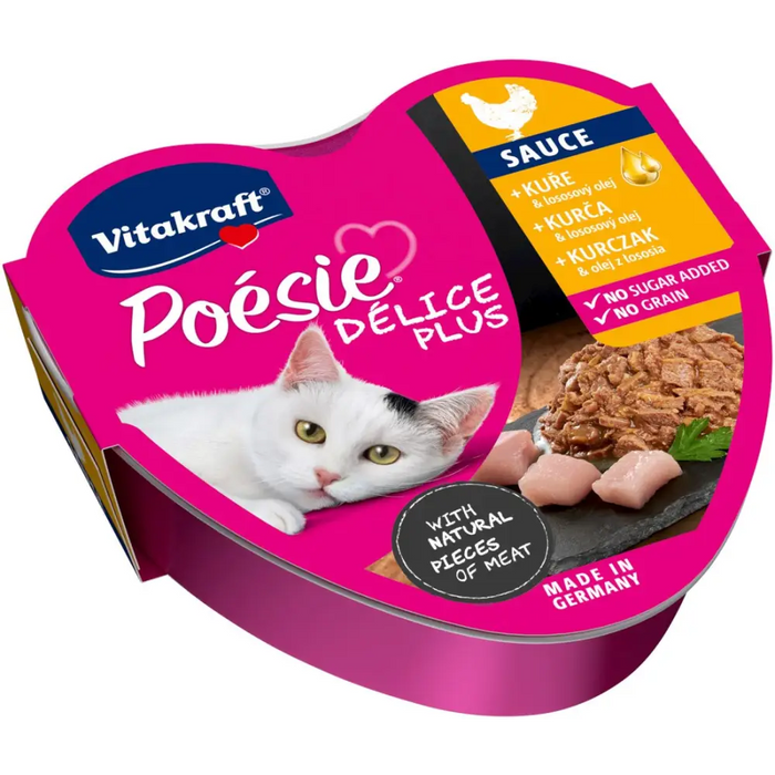 VITAKRAFT POESIE DELICE PLUS Chicken - wet cat food - 85g - Wet foodDLK-KAM<<<For the catDLK<<<ActionPL