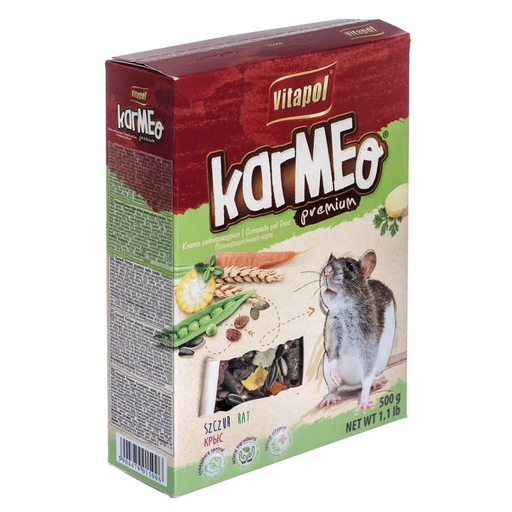 VITAPOL Karmeo Premium - rat food - 500g - FodderDMZ-KAR<<<For small animalsDMZ<<<ActionPL