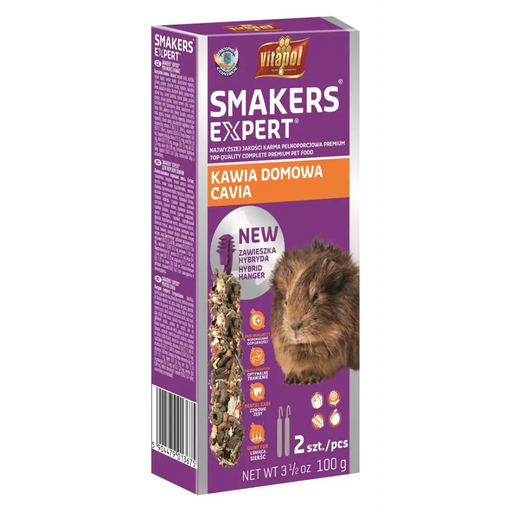 VITAPOL Smakers Expert - food for domestic cavies - 100 g - DelicaciesDMZ-PRZ<<<For small animalsDMZ<<<ActionPL