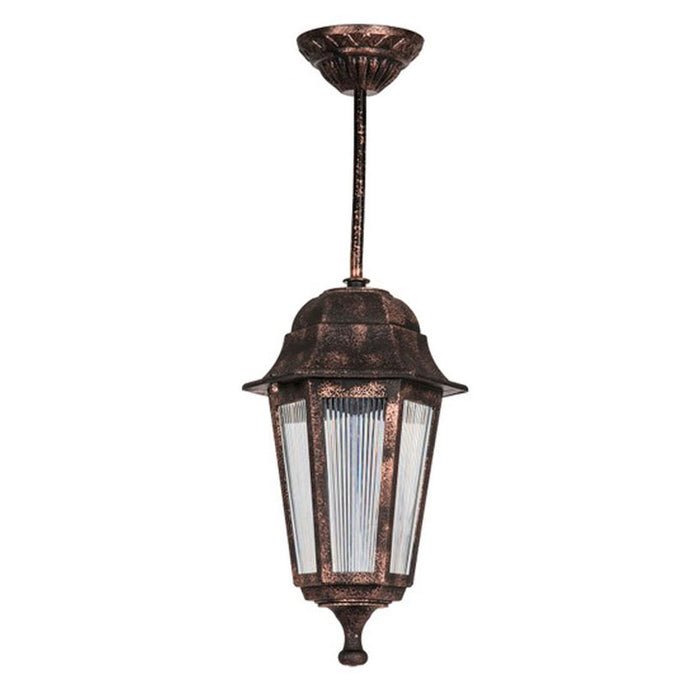 GARDEN LANTERN E27 IP44 HANGING ANTIQUE VITO GENOA