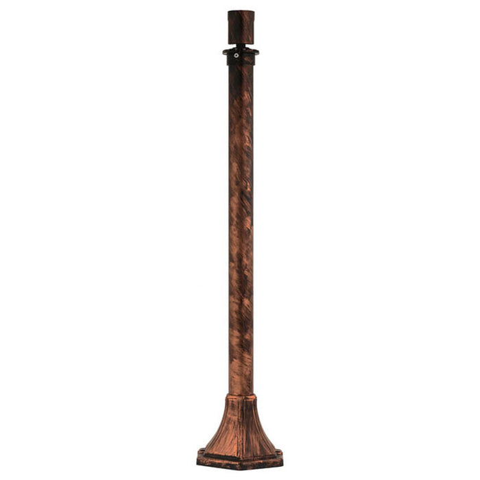 75CM ANTIQUE VITO GENOA GARDEN LANTERN POLE