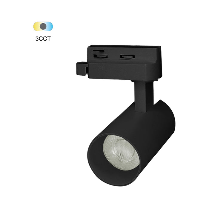 LED SPOT 10W FOR RAIL BLACK 3000-6000K VITO MONOLINO