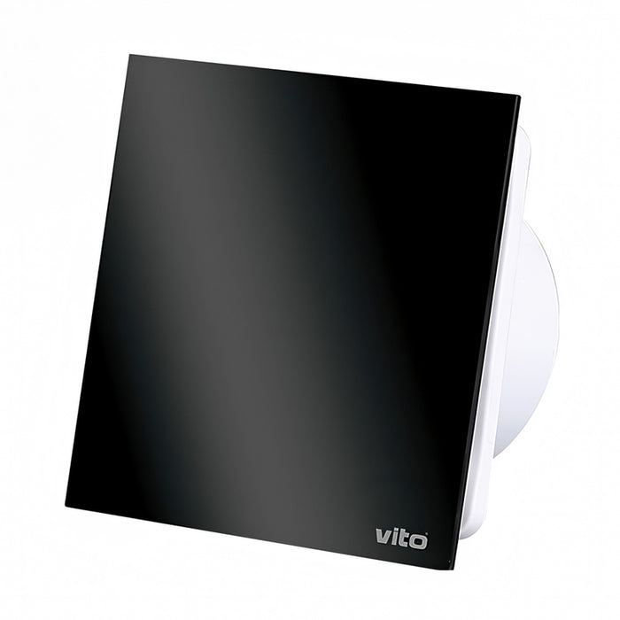 BATHROOM FAN VITO 100 BLACK