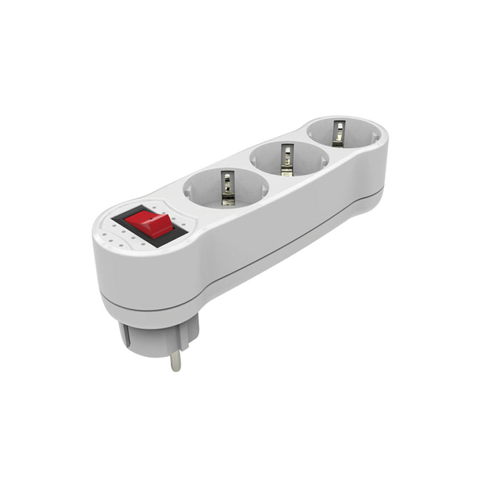 ADAPTER 3 SOCKETS 16A STRAIGHT WITH VITO COMBI KEY