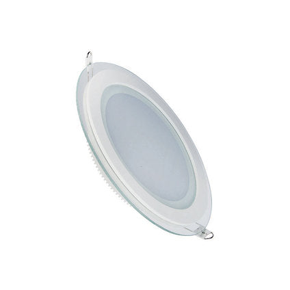 LED PANEL ROUND GLASS 12W SMD 3000K 12 CM VITO LENA