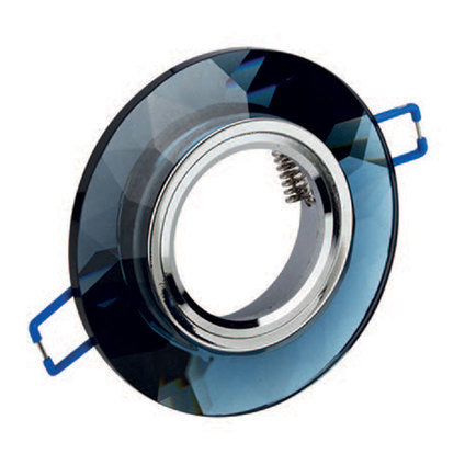 MINI MOON CIRCLE BLACK GU5.3 MR1 220V VITO PALACE-1