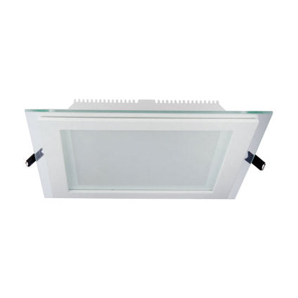 LED PANEL SQUARE GLASS 16W SMD 4000K 16.5 CM VITO LENA
