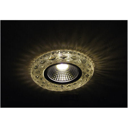 MOON GLASS GU5.3 BUILT-IN LED RING MAX50W VITO PALACE-10