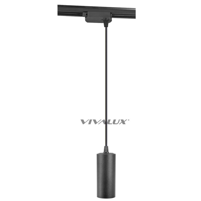 PENDANT FOR RAIL GU10 BLACK VIVALUX LUX