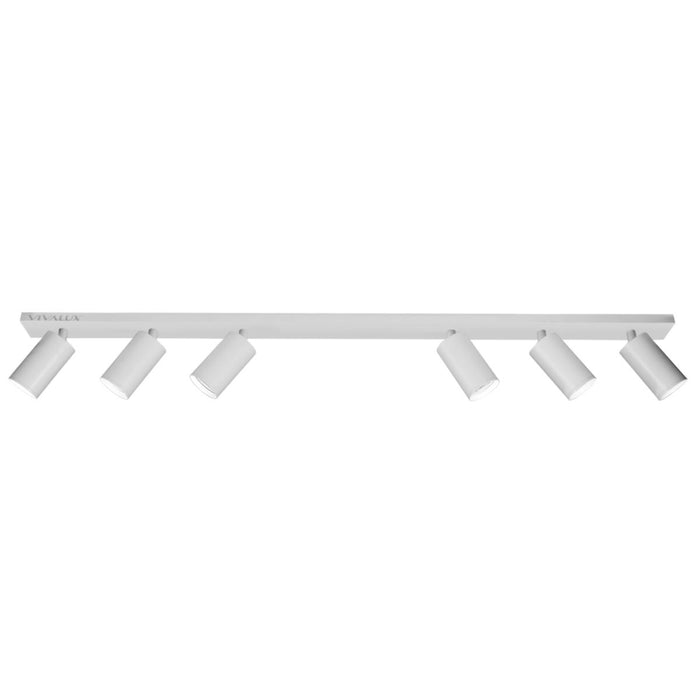 LINEAR SPOT 6XGU10 IP20 WHITE VIVALUX LUX