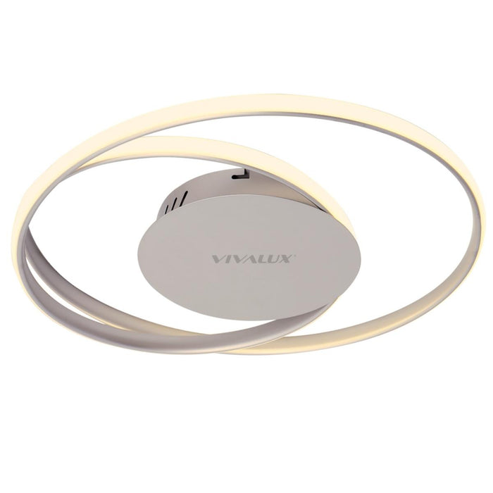 LED CEILING LAMP 38W 4000K 2143LM NICKEL VIVALUX ODEON