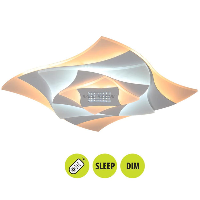 LED CEILING LIGHT 63W 4000K WITH REMOTE CONTROL VIVALUX SAVOY