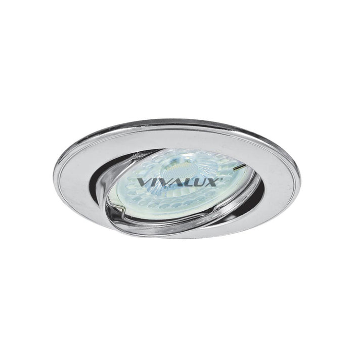 MOON CIRCLE MOVABLE PEARL CHROME/NICKEL SL515 Ф81MM VIVALUX RILA