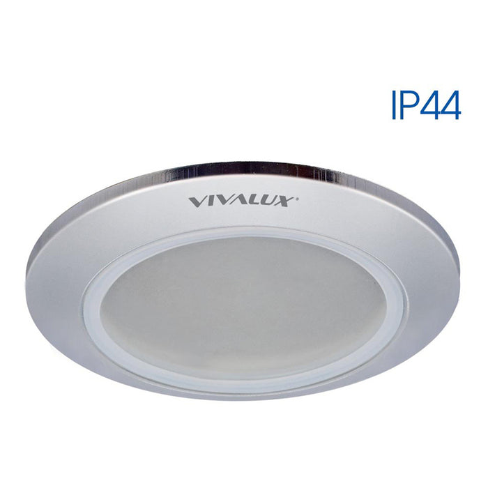 RECESSED MOON CIRCLE G5.3 35W CHROME VIVALUX