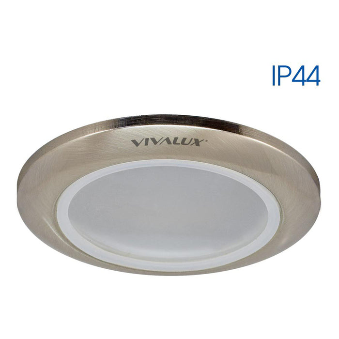 LUNA BUILT-IN CIRCLE G5.3 35W NICKEL/MAT VIVALUX