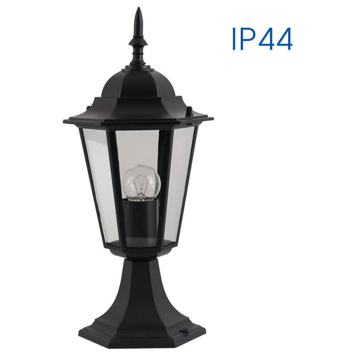 GARDEN LANTERN STANDING 40CM BLACK E27 VIVALUX MARIBOR