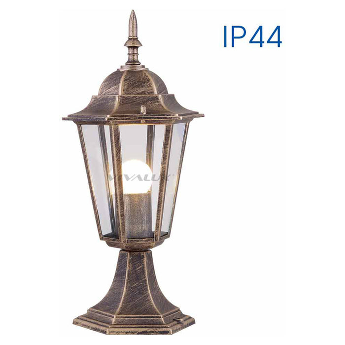 GARDEN LANTERN STANDING 40CM GOLDEN E27 VIVALUX MARIBOR