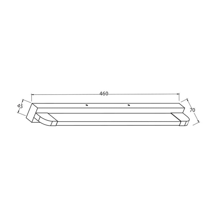 LED LUMINAIRE 9W 4000K IP20 MODENA VIVALUX