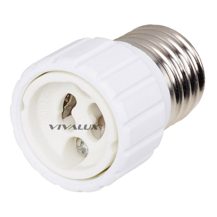 SOCKET ADAPTER E27 TO GU10 IP20 VIVALUX