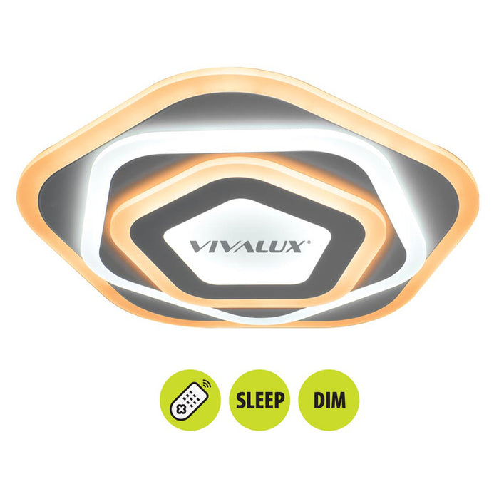LED CEILING LAMP 77W 3000-6400K 4000LM DIMMABLE VIVALUX LIDIA