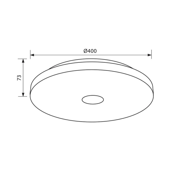 LED LAMP 60W F40 5000LM 3000-6400K VIVALUX KATE