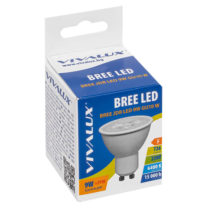 LED BULB GU10 9W 6400K VIVALUX