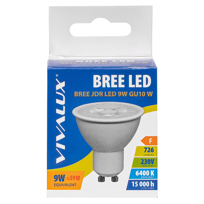 LED BULB GU10 9W 6400K VIVALUX