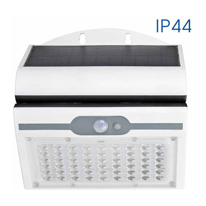 SOLAR LED SPOTLIGHT WITH SENSOR 4W 4000K IP44 WHITE VIVALUX FOLD