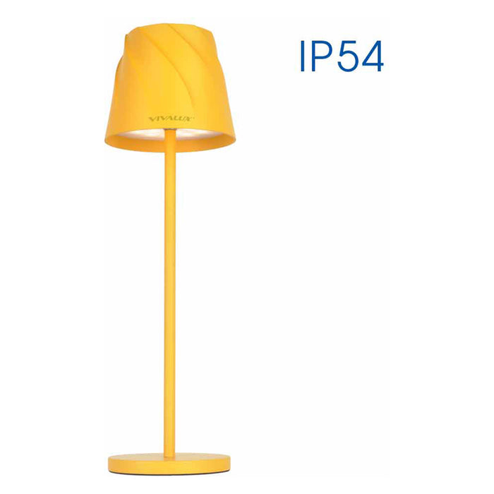 USB DESK LAMP 3W 4000K IP54 DIMMABLE YELLOW VIVALUX ESTELLA