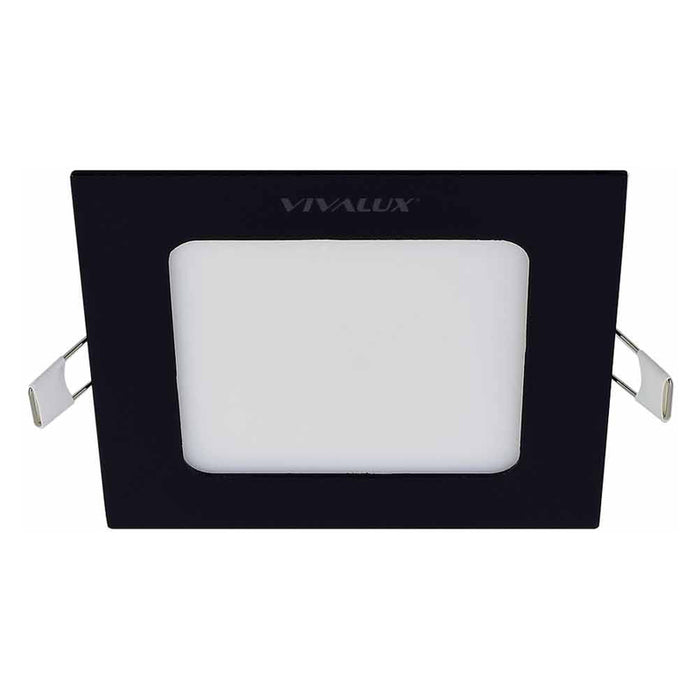 LED PANEL 6W 4000K 400LM BLACK VIVALUX GRID