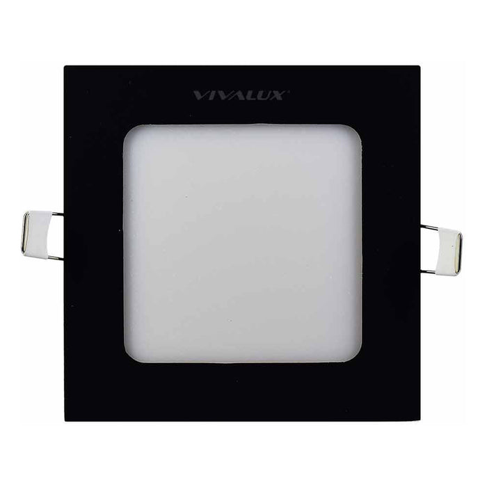 LED PANEL 6W 4000K 400LM BLACK VIVALUX GRID